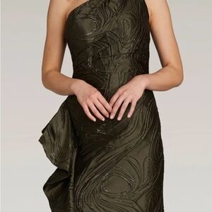 Fériani Couture one shoulder dress